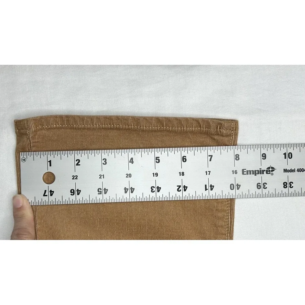 Old Navy Girls 14 High Rise Flare Corduroy Pants Tan Beige Stretch Candy Graham
